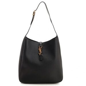Yves Saint Laurent Black Hobo Bag le 5 a 7 large